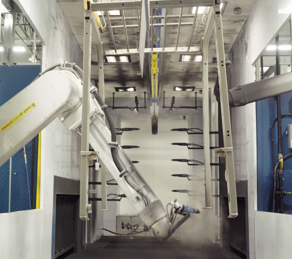 MKC Employees Run the Terminal from the Dashboard IntelliFinishing Industrial Finishing Systems